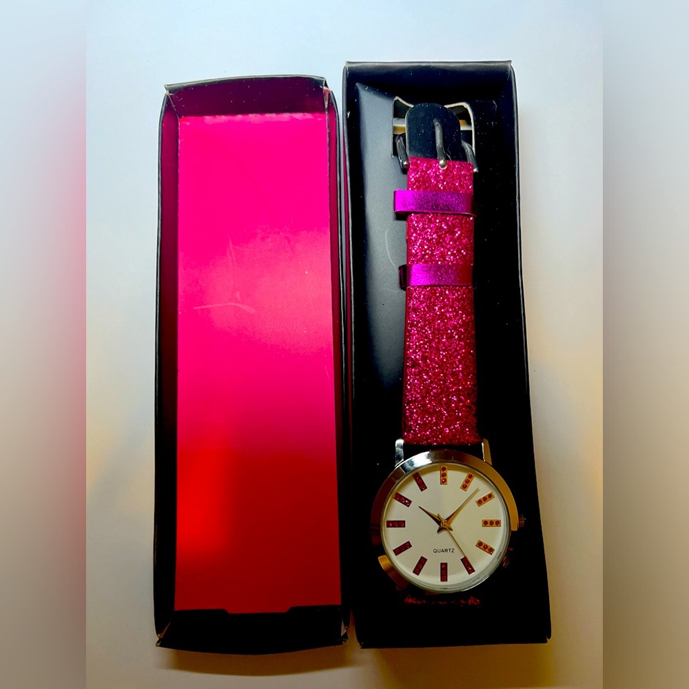 Avon glitter watch
